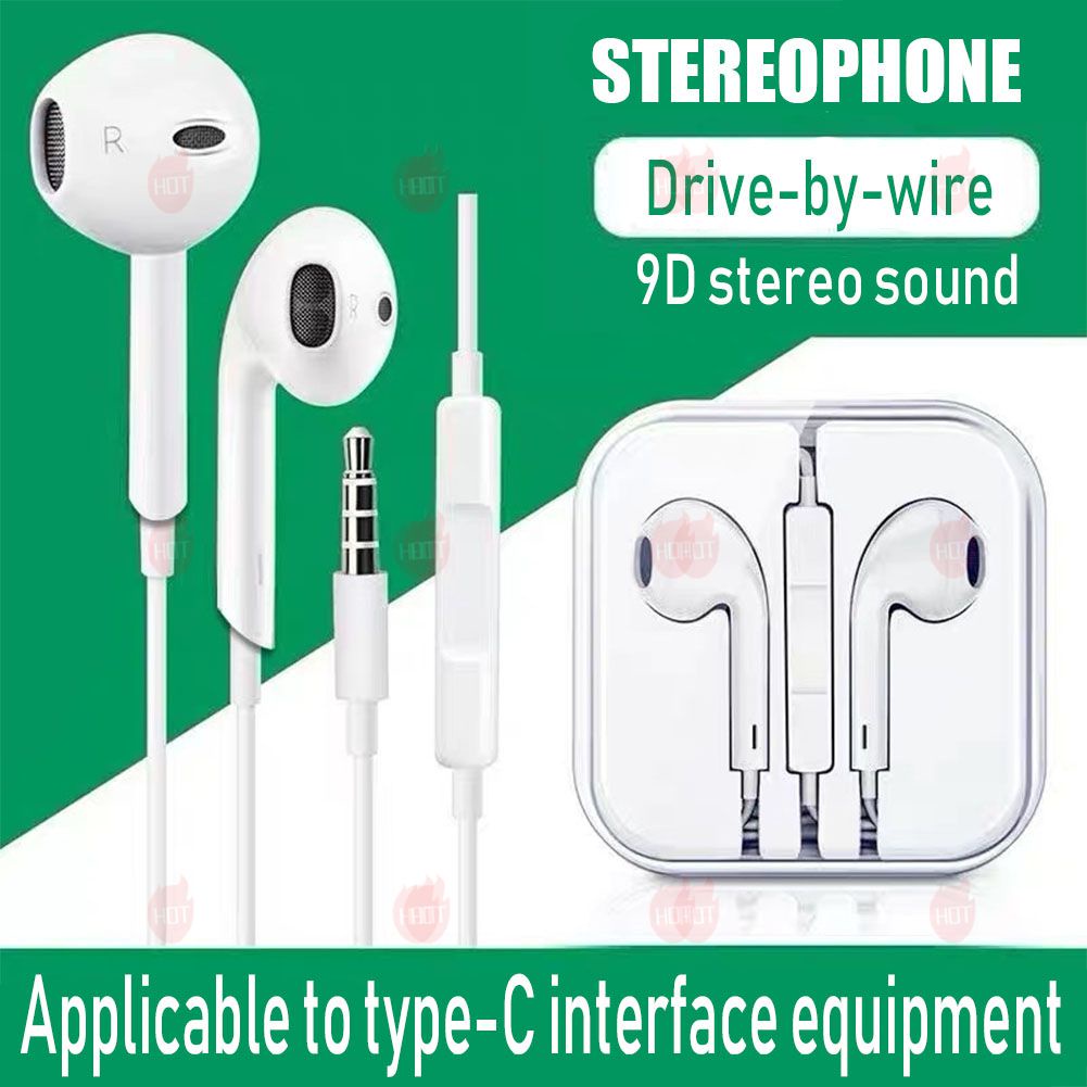 Earphone with Mic for Online Class Compatible iPhone 6 6S 7 8 Plus XR