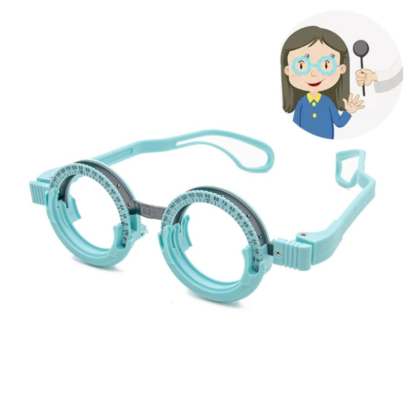 XU Glasses Optometry Trial Frame Temple Length Adjustable Tension ...