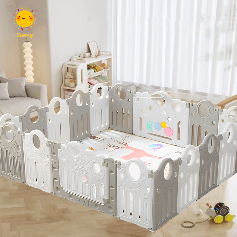 Playpen for Baby Play Activity Center Fence Safety Barriers for Toddler