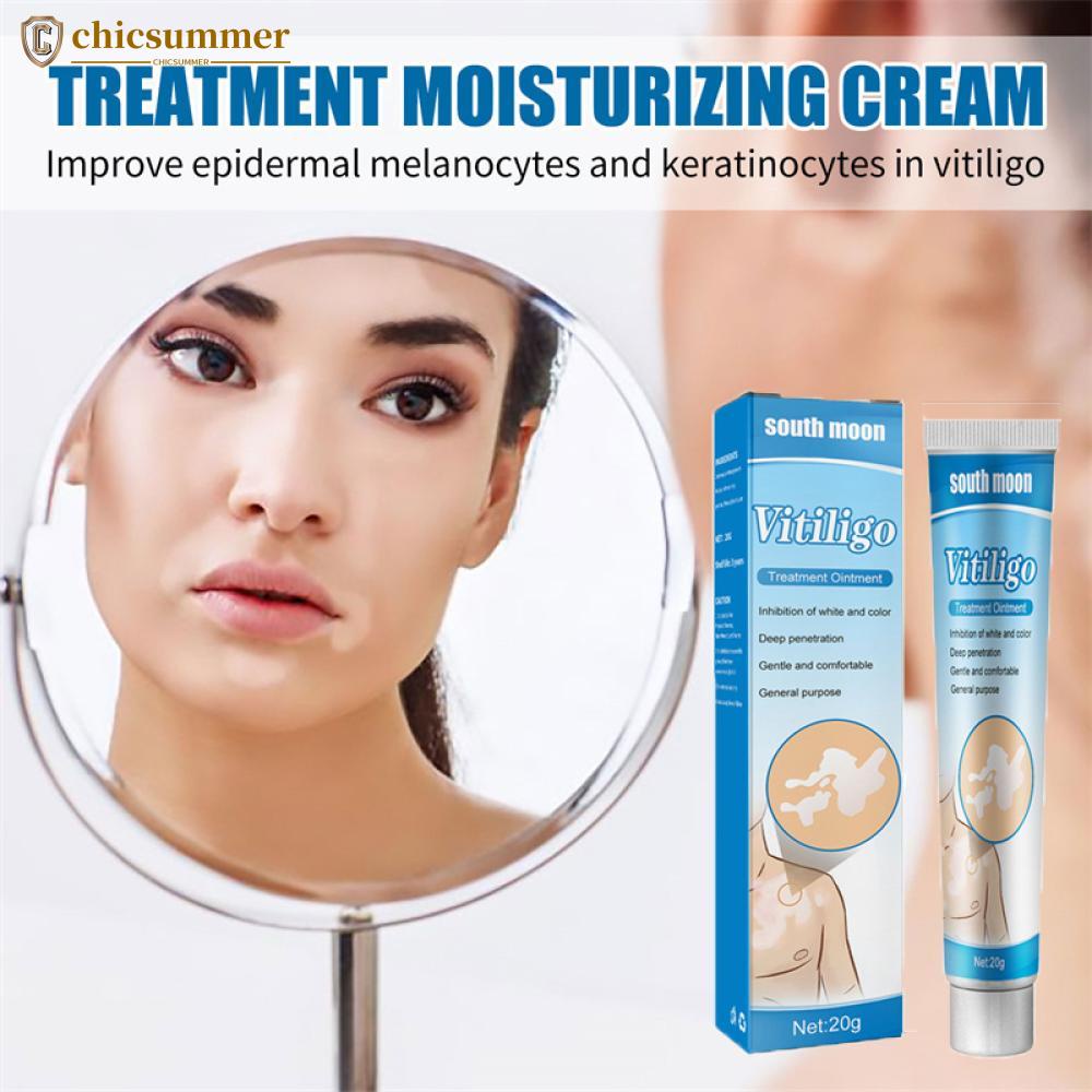CHICSUMMER White Spot Removal Extract Vitiligo Ointment Remove Ringworm Skin White Spot