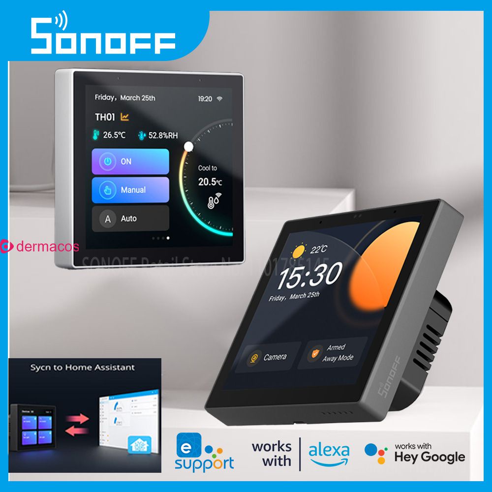 SONOFF NSPanel Pro Smart Home Control Panel Smart Scene Wall Switch EU US Smart Home Thermostat