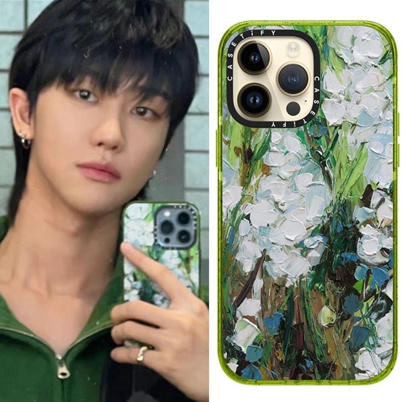 Seventeen The8 Casetify Wild Squill Flowers Case For Iphone 15 14 11 12 13 Pro X Xs Xr 14pro Max 9190