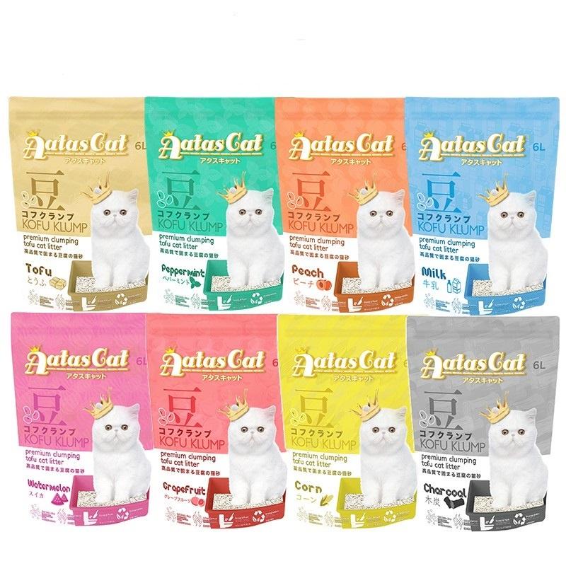 Aatas Premium Tofu Cat Litter 6L (All Flavours) Shopee Philippines