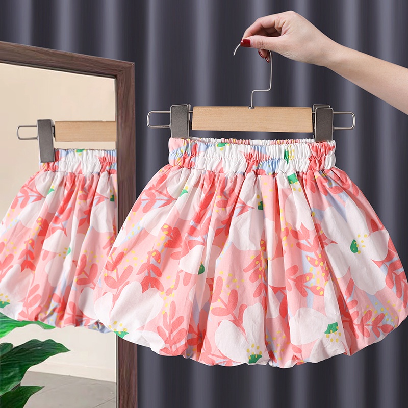 Floral shorts 2024 for girls