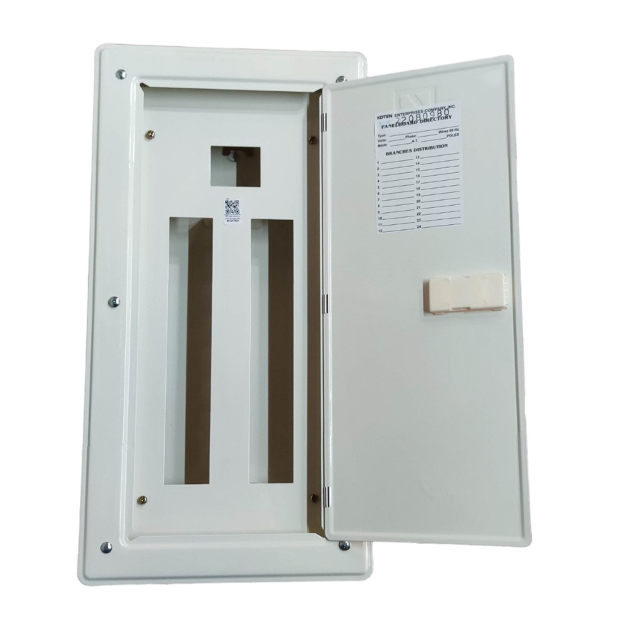 Koten Panel Board for Miniature Circuit Breaker Metal 2 Pole Main and 16 Branches 2Pole KTM1