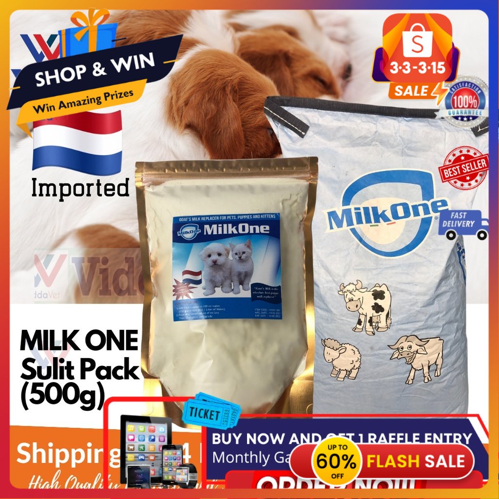 [Sulit Pack] 500 grams Milk One Goats Milk Replacer for pets puppies