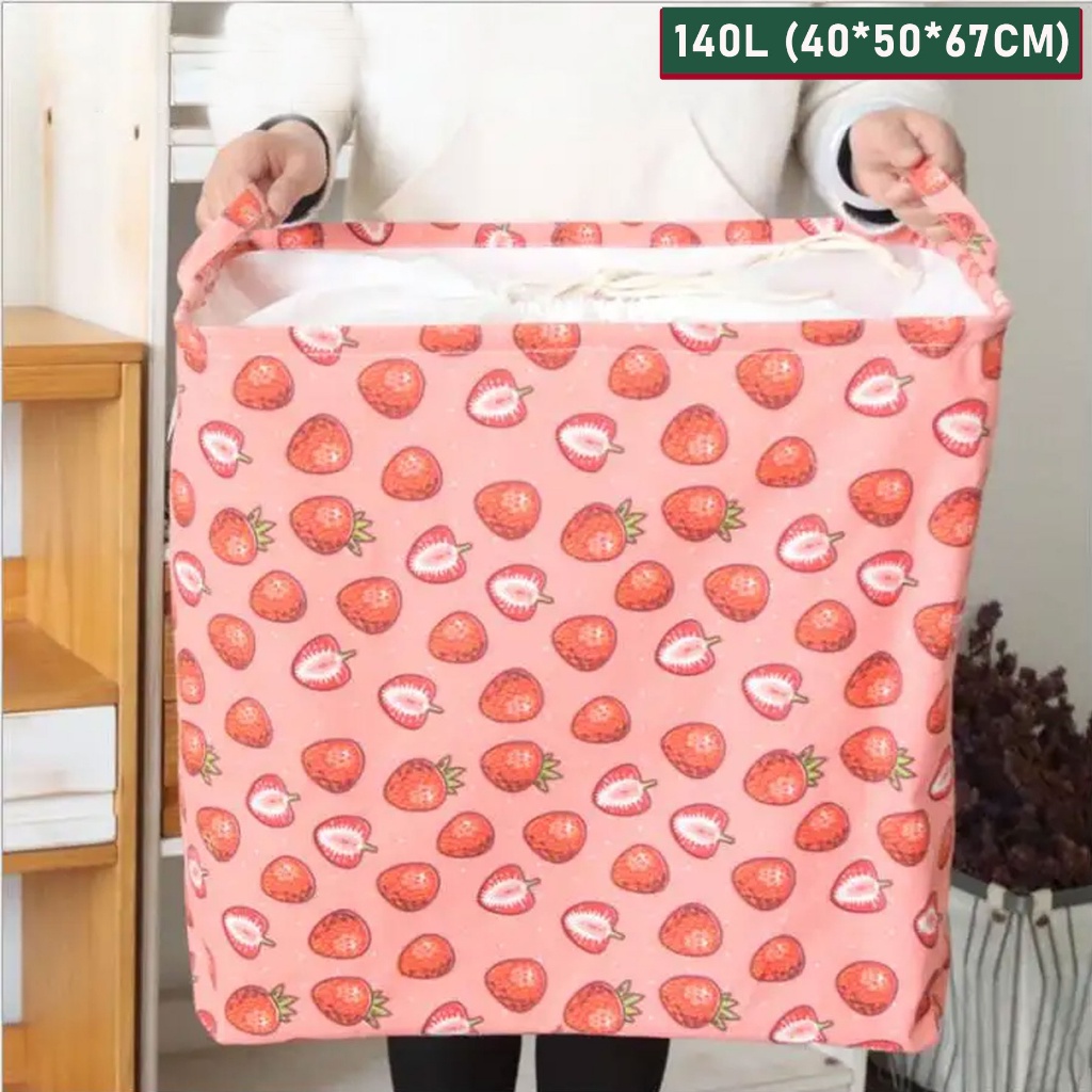 LB140 Oversized Laundry Basket Foldable Storage Laundry Hamper With