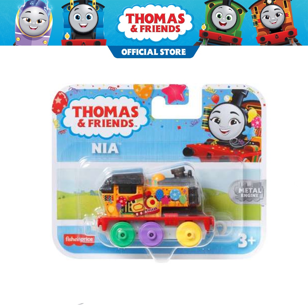 FisherPrice Thomas & Friends PushAlong Nia DieCast Toy Train Engine