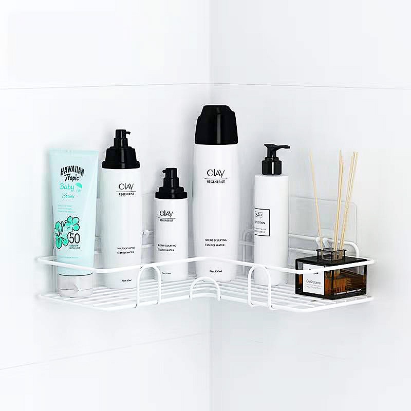 Rust-free Bathroom Storage Rack Rack Kitchen Rack Seamless Wall-mounted