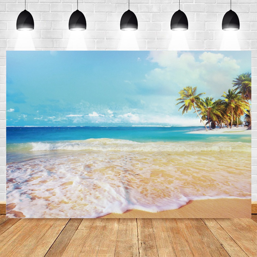 Summer Seaside Ocean Backdrop Photography Underwater Surface Wave Baby ...