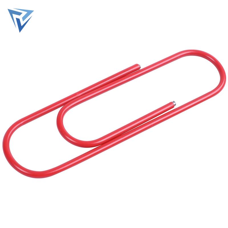 Super Large Paper Clips Vinyl Coated, 30 Pack 4 Inch Assorted Color