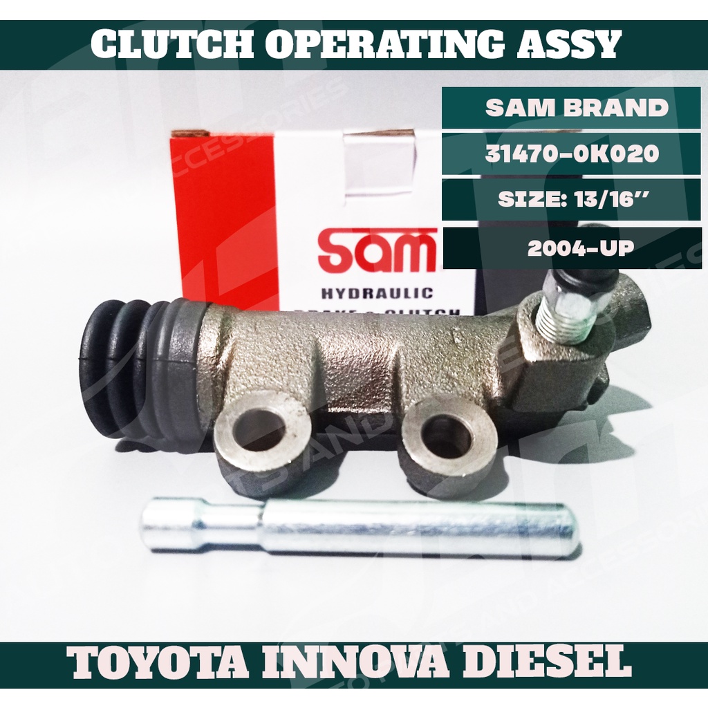 Clutch Operating Assembly for Toyota Innova/Hilux (31470-0K020 ...