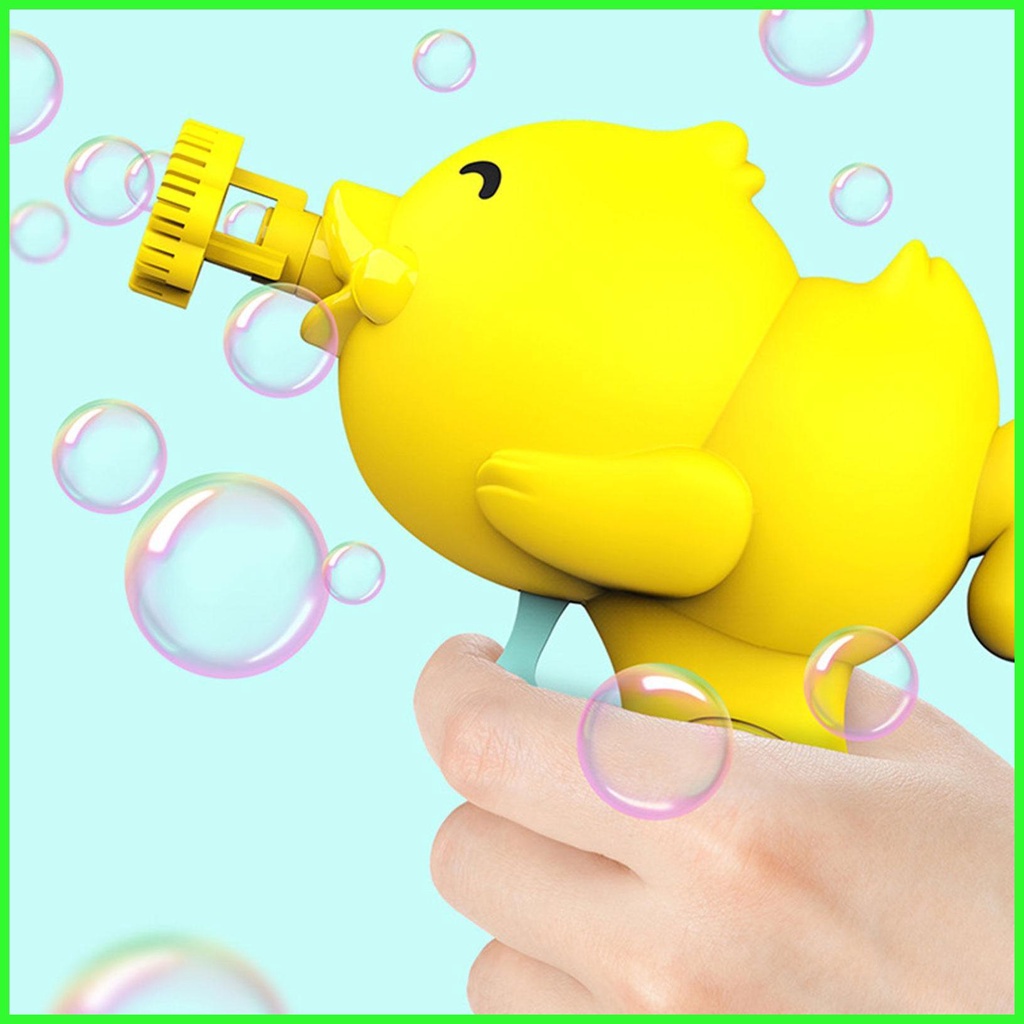 Cartoon Duck Figure Bubble Machine Duck Model Design Cute Small Duck ...