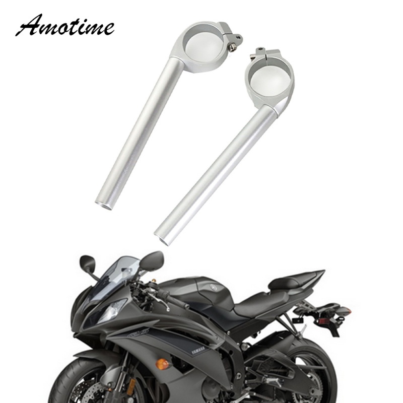 Motorcycle Clip on Handlebars 50mm For Yamaha YZFR6 YZF R6 2006-2007 ...