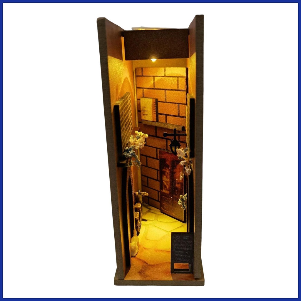 Puzzle Bookends Library Vintage Book House Decorative Book Nook