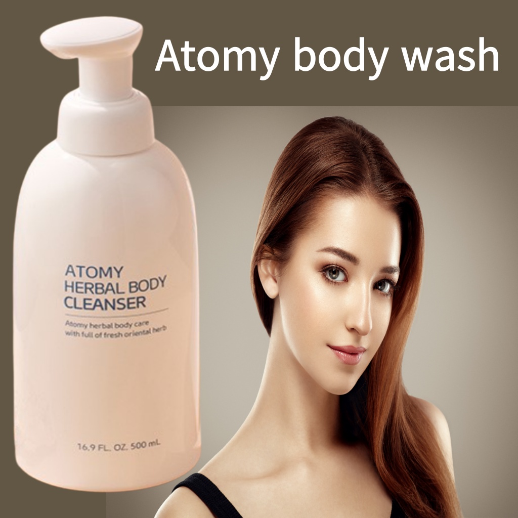 Korean Cosmetics Atomy Herbal Body Cleanser*1ea 500ml | Shopee Philippines