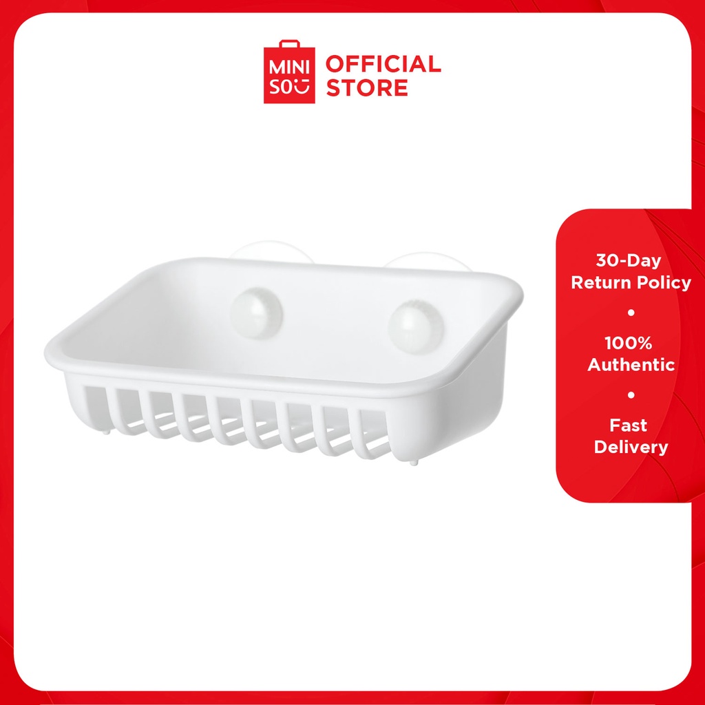 MINISO Soap Dish with Suction Cups Shopee Philippines