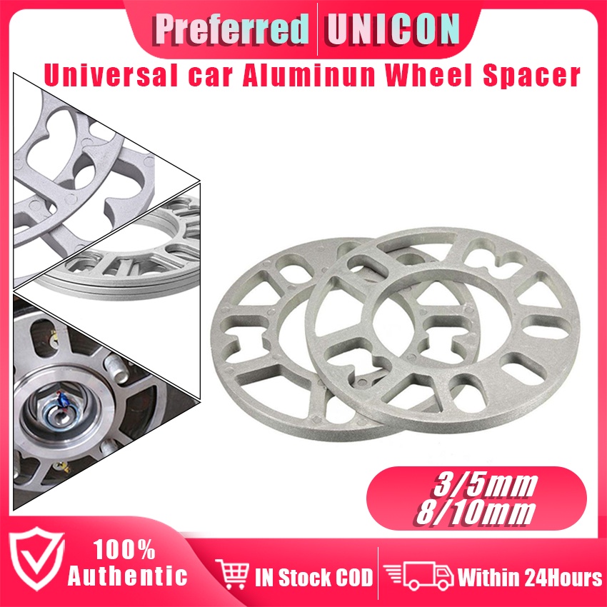 Thickness 3mm/5mm/8mm/10mm Aluminum Alloy Car Wheel Spacer 4/5 Holes
