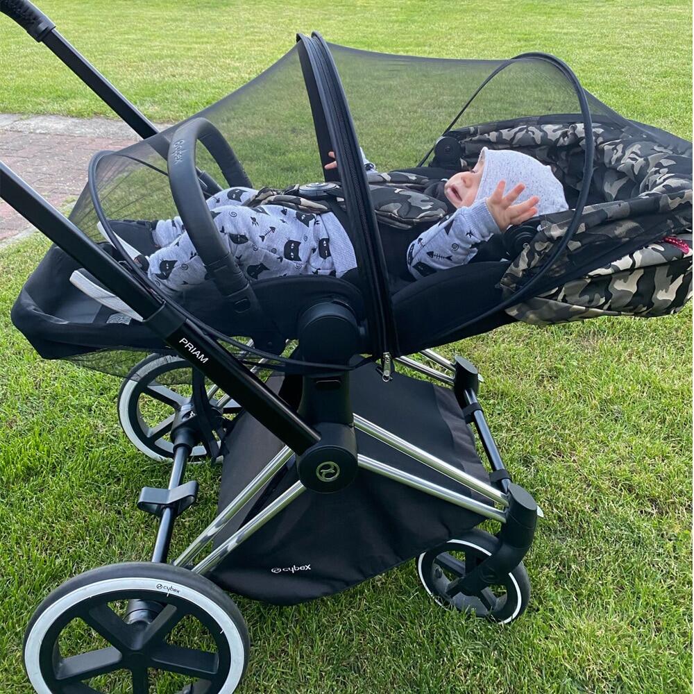 Universal 95 Mosquito Net For Baby Stroller Baby Crib CYBEX Quinny
