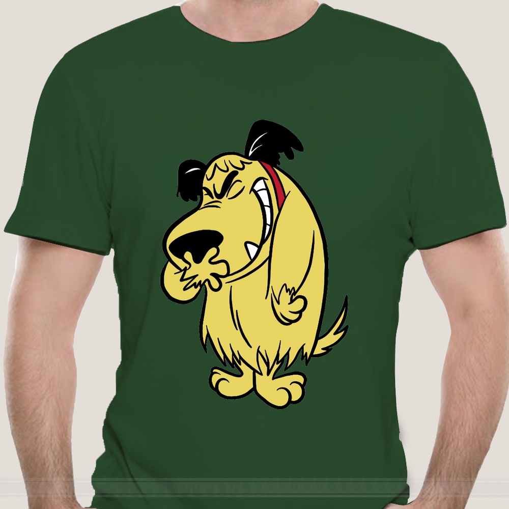 Hgd Wacky Races T Shirt Muttley Crew Dastardly Grey World's Wackiest Racer