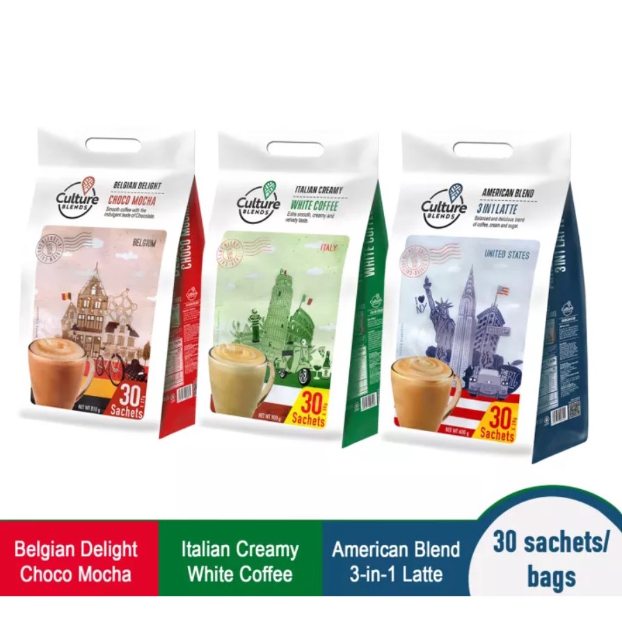 CULTURE BLENDS Bundle of 30s Italian, Belgian, American | Shopee ...