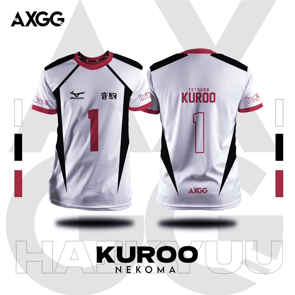AXGG ' Haikyuu Nekoma - Kuroo ' Anime Shirt | Shopee Philippines