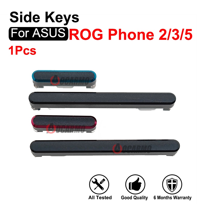 Power On OFF Volume Buttons Side Keys For ASUS ROG Phone 2 3 5 ROG2 ...