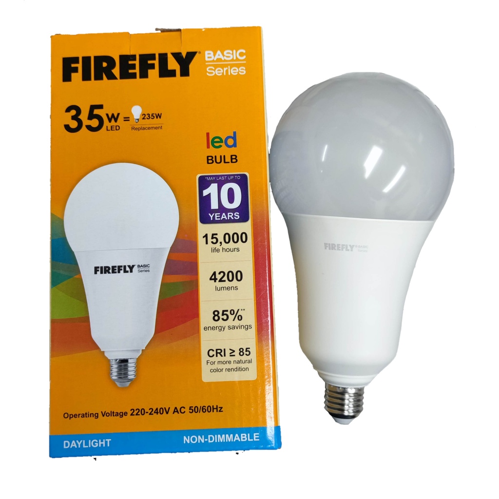 Firefly 35W LED Bulb E27 220V Daylight - EBI135DL | Shopee Philippines