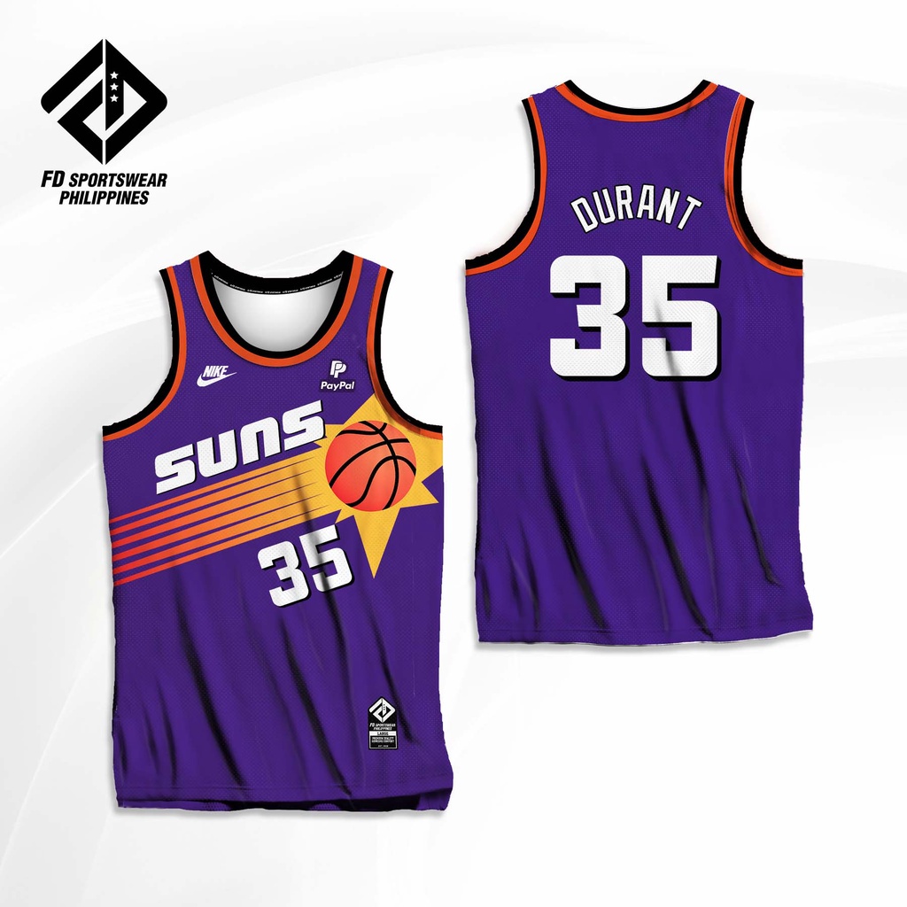 KEVIN DURANT #35 PHOENIX SUNS 2023 QUALITY FULL SUBLIMATED basketball ...