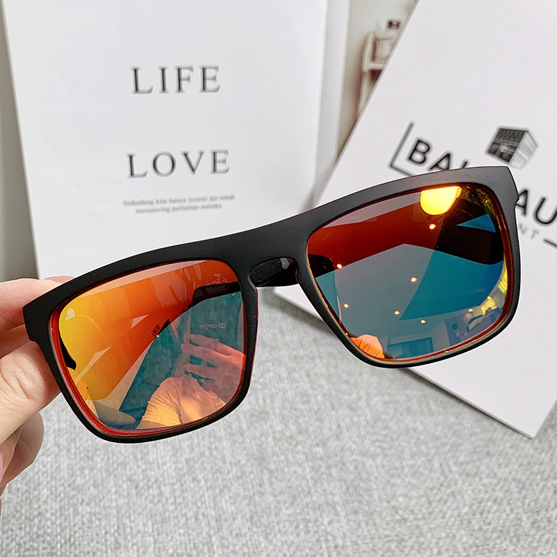 SKYWAY Polarised Sports Sunglasses For Men Women, Cycling Fishing Baseball Running Hiking Golf Wrap Around Sun Glasses Ultralight Durable TR90 Frame UV Protection Black/Green