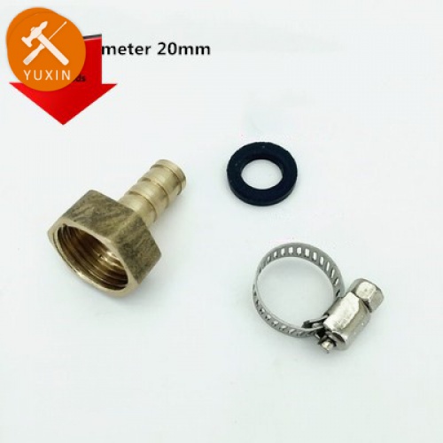 LPG water heater inlet nozzle hose connector, Gas stove air inlet brass
