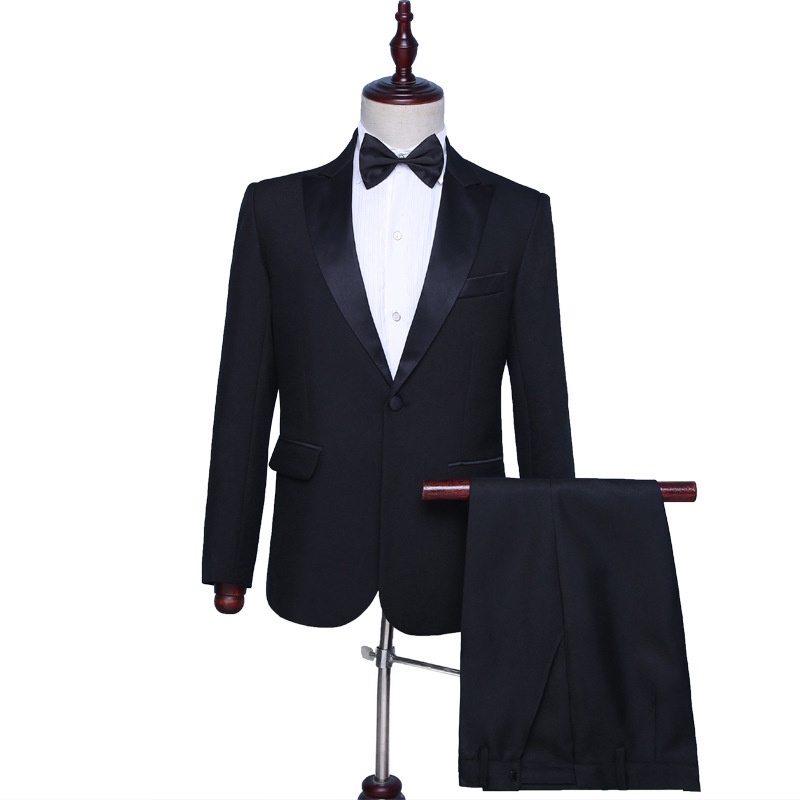 Suit suit, men's threepiece suit, Korean version, slim fitting student