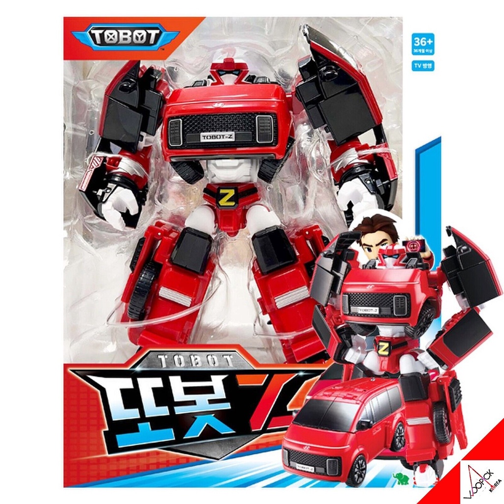 TOBOT 2023 New Tobot Z Transformer Robot Hyundai STARIA Red Car Action