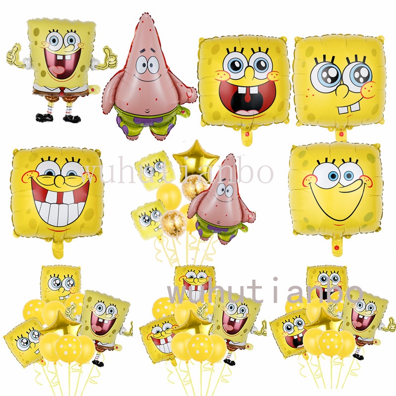 SpongeBob SquarePants Cute Series Balloons Patrick Star Balloons ...