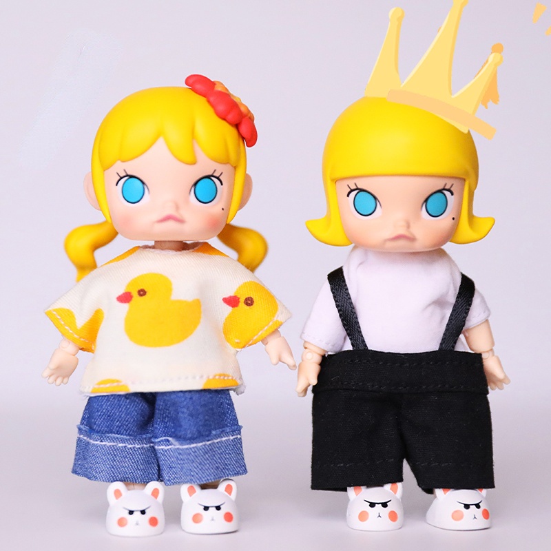 YMY mini body clothes ob11 clothes set 5.7cm BJD doll clothes | Shopee ...
