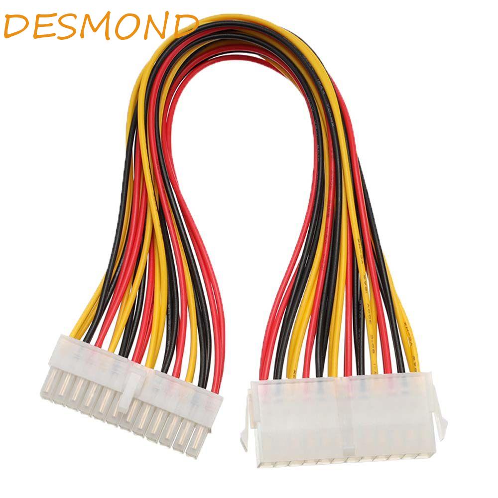 DESMOND Power Supply Extension Cable 24 Pin Power Supply PSU Cable ...