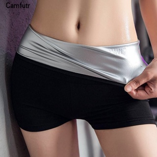 Men Sauna Sweat Pants Thermo Fat Control Legging Body Shapers Fitness  Stretch Control Panties Waist Slim Shorts