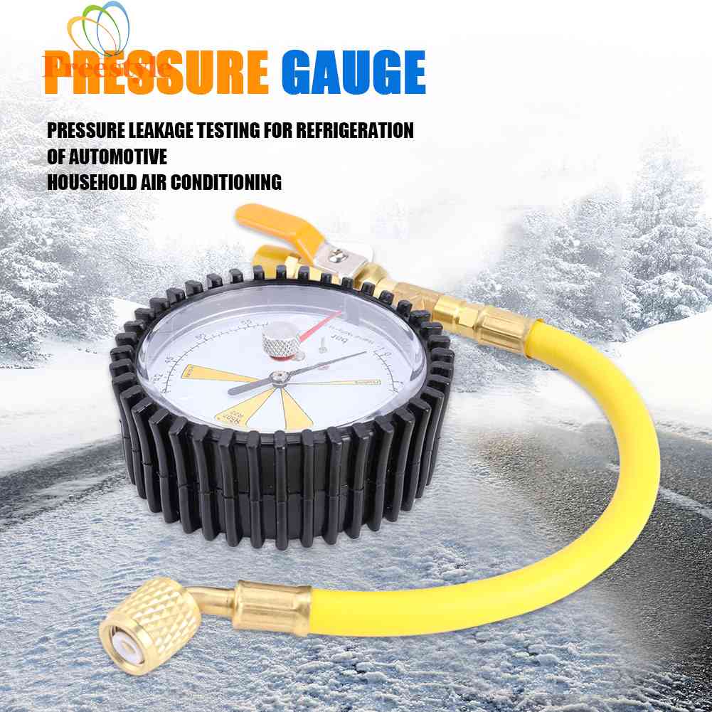 Air Conditioner Nitrogen Pressure Gauge Regulator for R134a R22 R407C