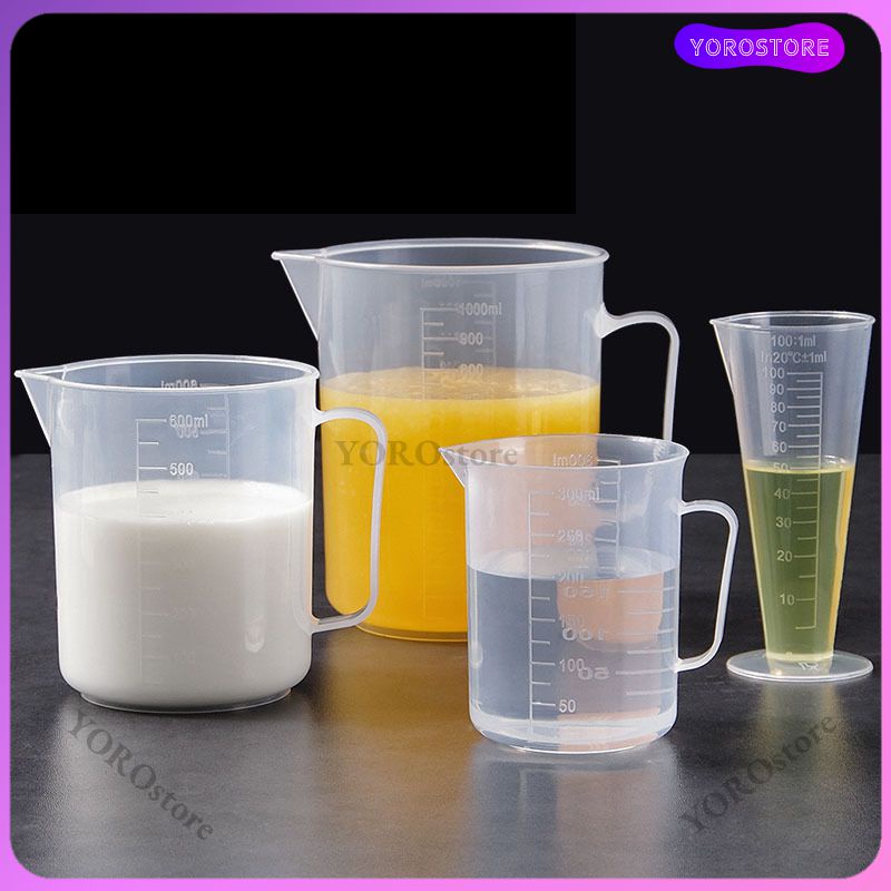 Multifunctional Plastic Graduated Measuring Cup For Baking Beaker ...