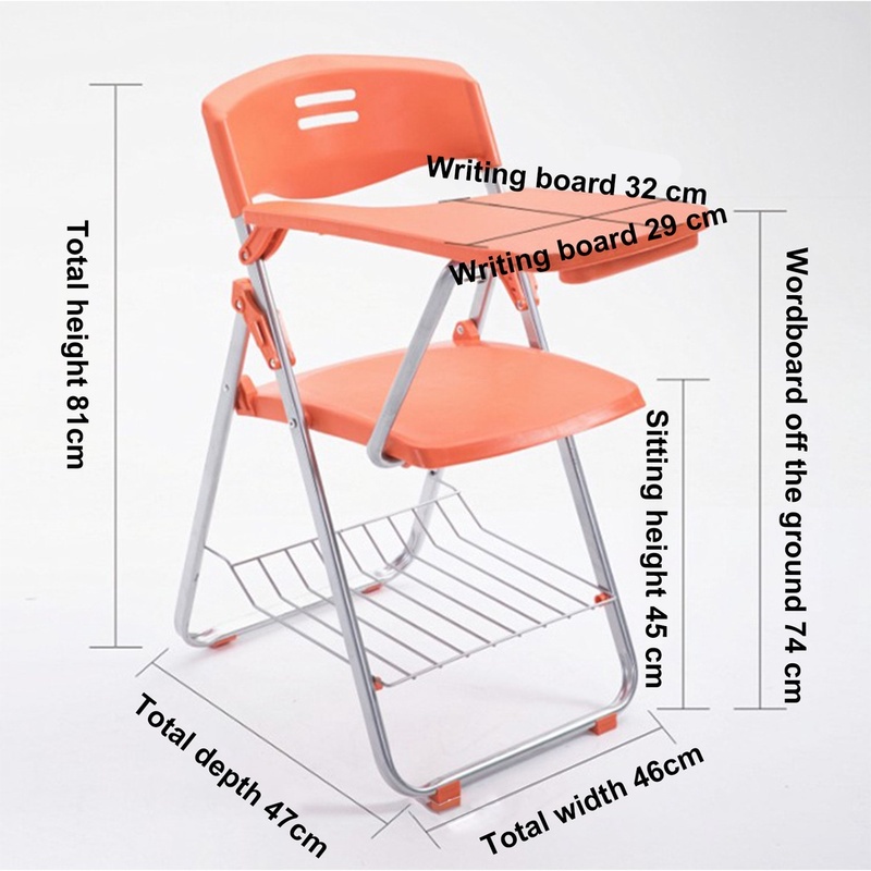 Chair Study Chair Office Chair Folding Chair Writing Board Table and
