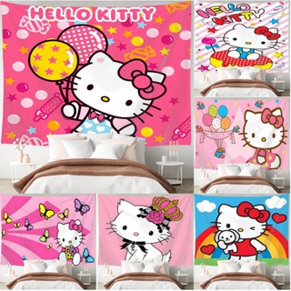 Hello Kitty Melody Tapestry Kawaii Cinnamoroll Wall Hanging