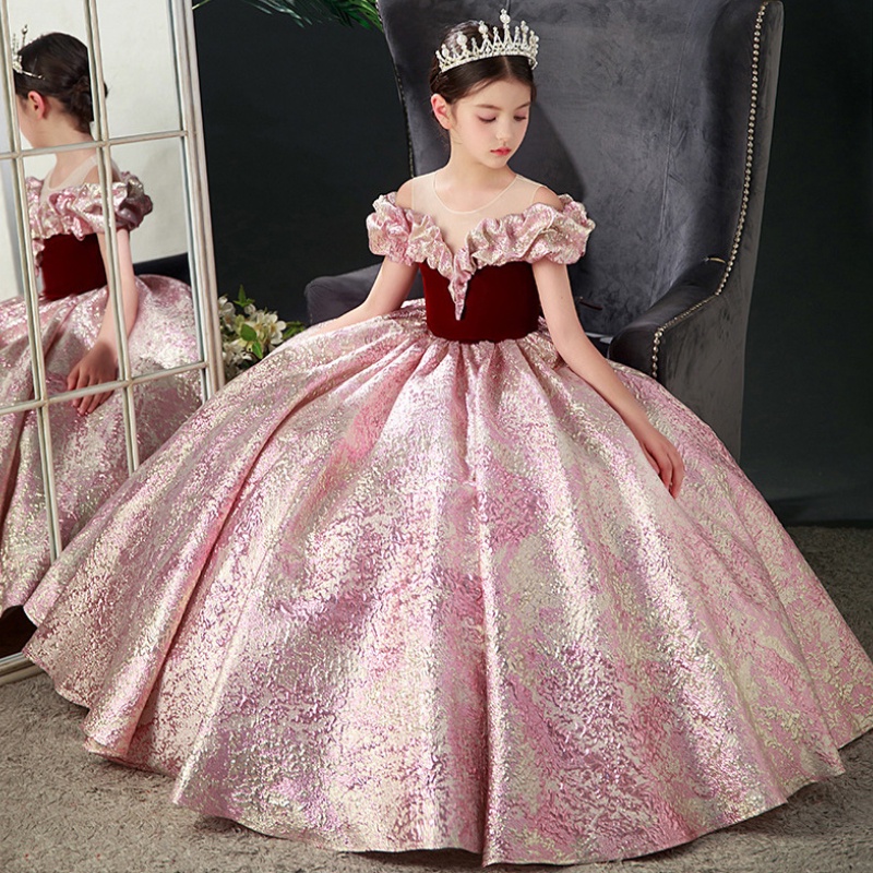 Kids Pageant Dresses for Girls 2 6 To 8 10 14 Years Children Long Dress  Party Evening Elegant Luxury Gown Formal Occasion Frock | Shopee Philippines