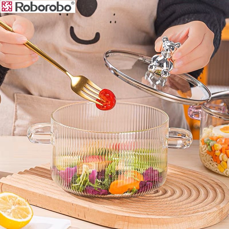 Roborobo Glass Cooking Pot