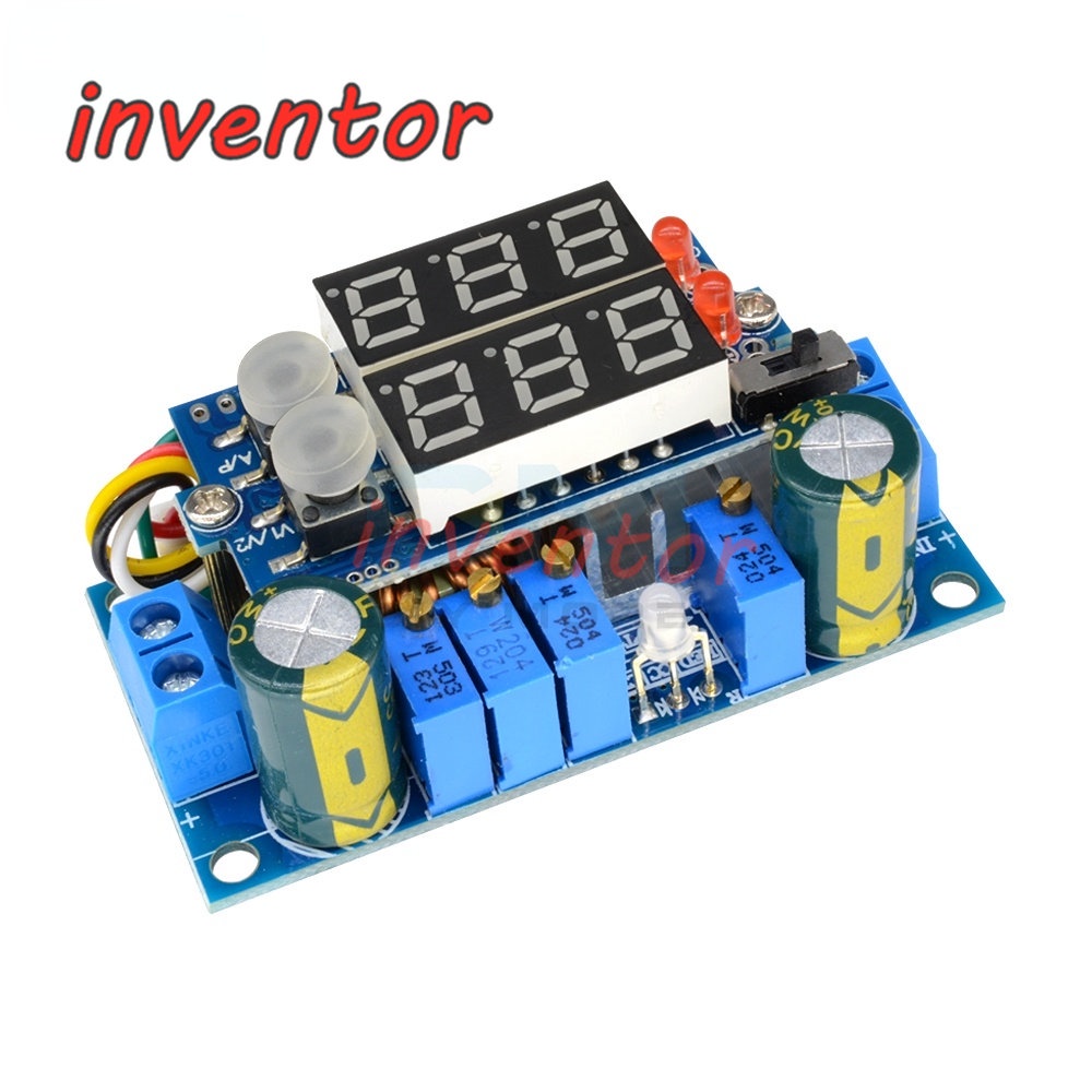 5A MPPT Solar Panel Controller Module DC-DC Step-down CC/CV Charging ...