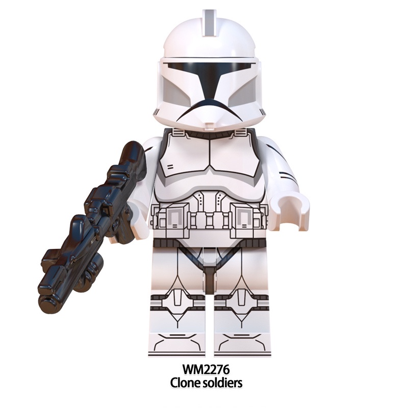 New Clone Soldier Trooper Mini Educational Building Blocks Figures ...