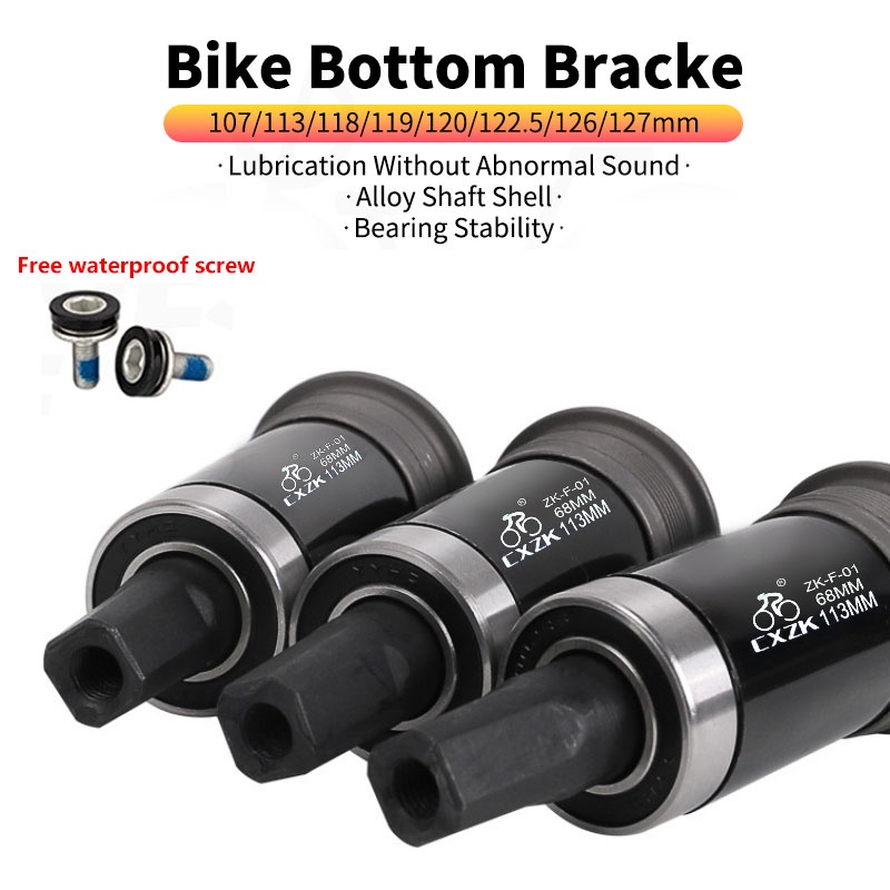 MTB Bottom Bracket Sealed Bearing Square Type Road Bike Bottom Bracket ...