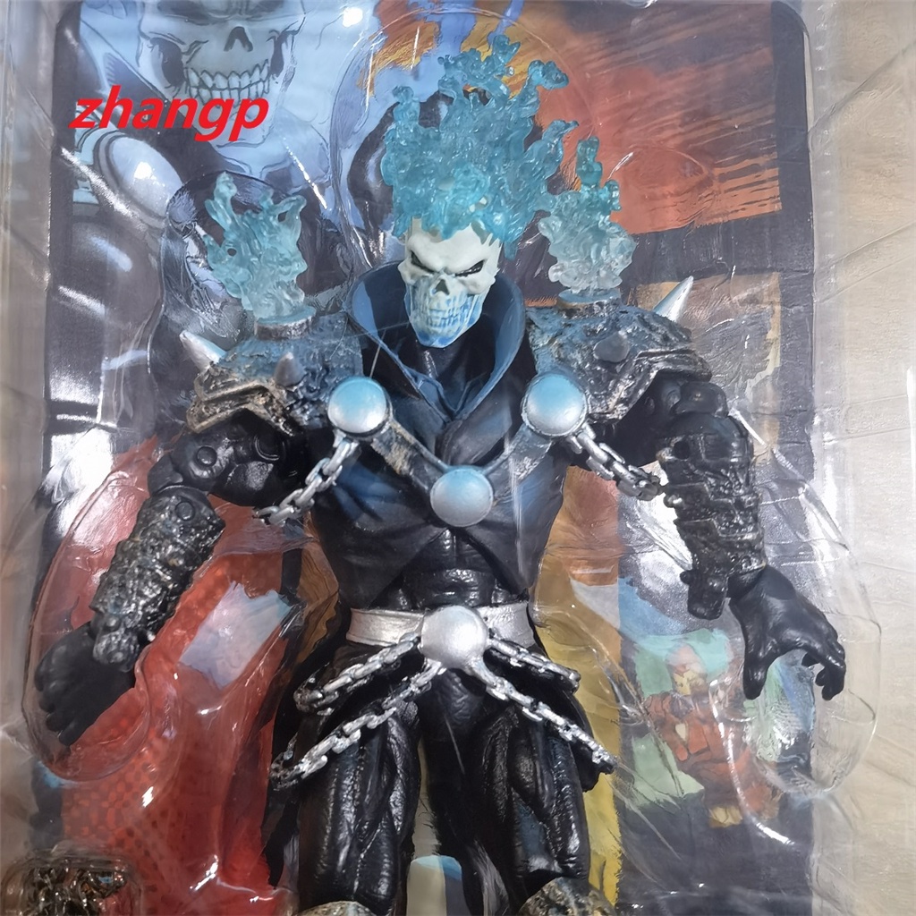 Bulid a Figure Collection Marvel Ghost Rider 18cm PVC Action Figure Toy ...