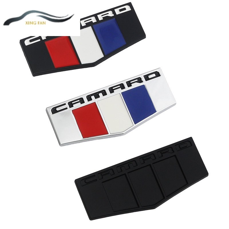 XINFAN Metal CAMARO Logo Car Auto Side Rear Trunk Body Emblem Badge ...