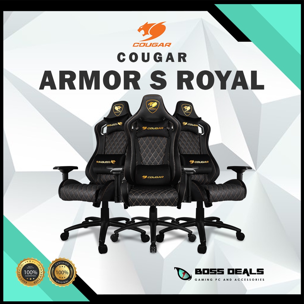 COUGAR Armor S Gaming Chair (Black)