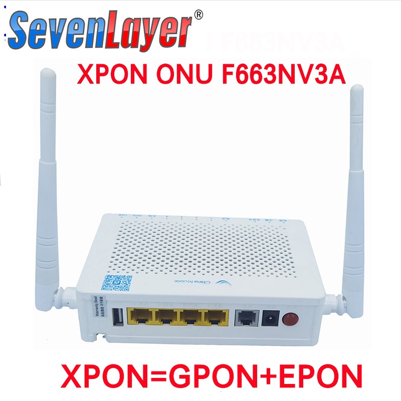 second-hand EPON ONU F663NV3A 1GE+3FE+1TEL+1USB+WiFi Fiber modem ...